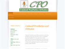 Tablet Screenshot of caldwellpando.com